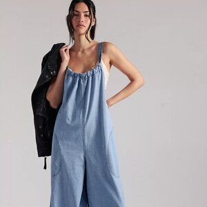 We The Free Freebird Denim Jumpsuit